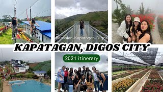 Travel Vlog || What's new in Kapatagan, Digos City, Davao del Sur? (📍2024 ITINERARY) 🌵🏯⛰️🚵‍♀️🌸🌫️