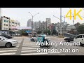 [4K] Korea, walking around Sangdo station 상도역 vlog