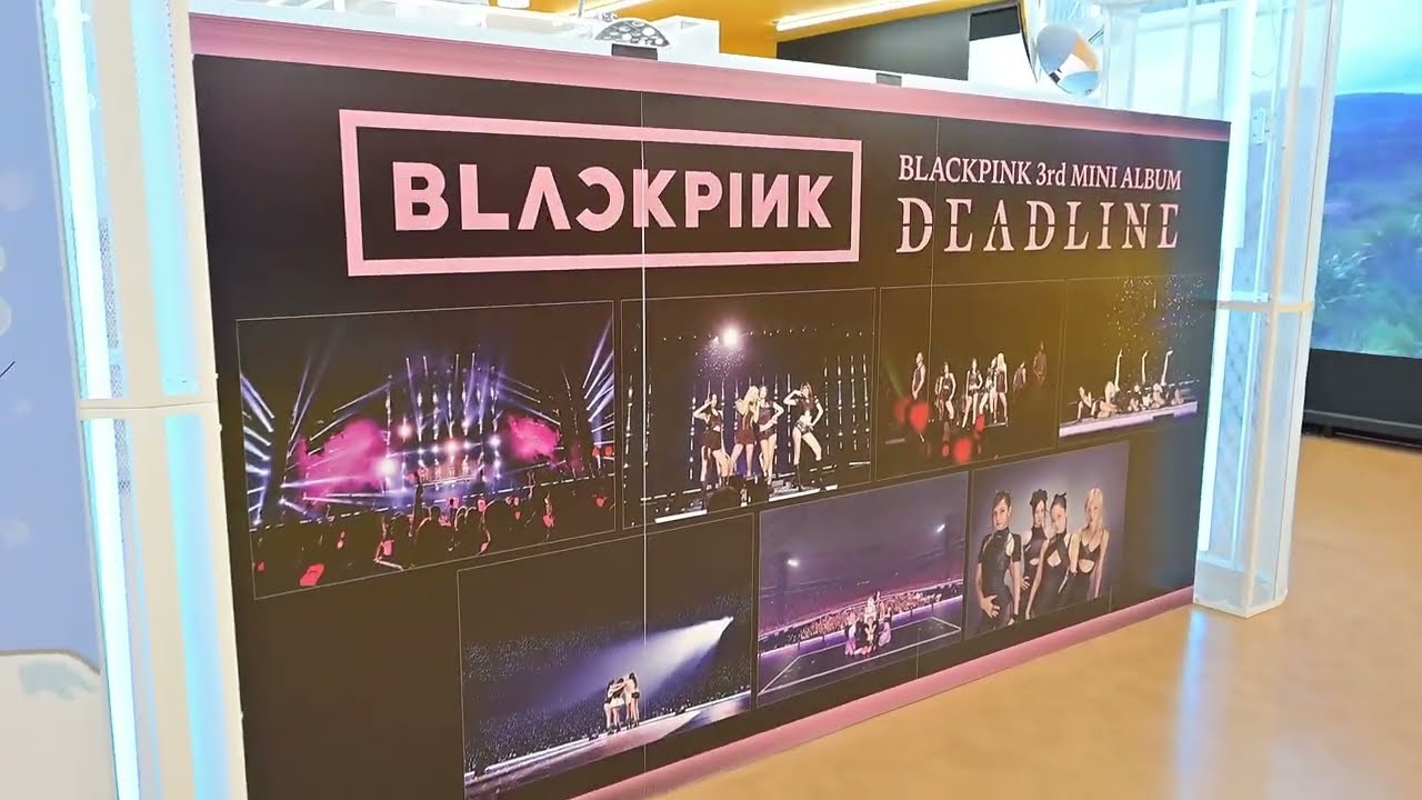 K*Z様 BLACKPINK DEADLINE タワレコ当選 発売記念パネル 非 BLACKPINK】3rd MINI ALBUM「DEADLINE」発売記念パネル展 - YouTube