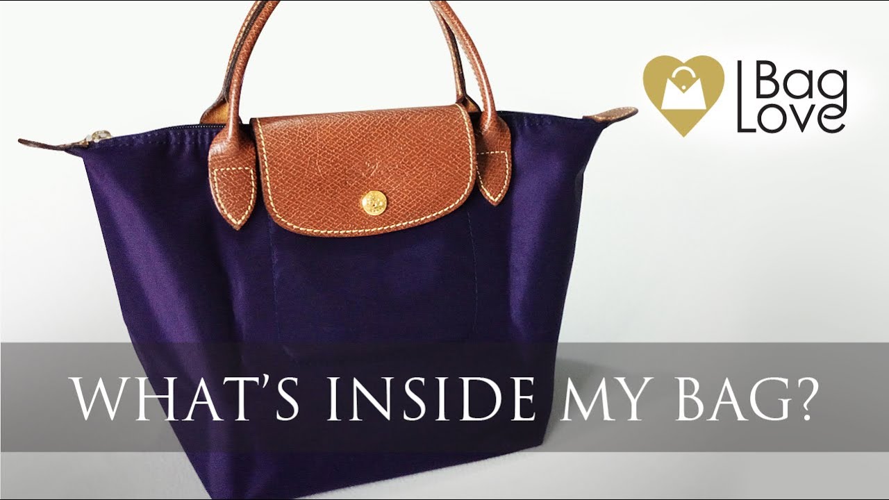 REVIEW: Longchamp LE PLIAGE in Bilberry