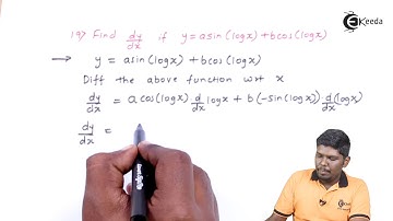 Problems on Derivative of Composite Functions Part 8 - Derivatives - Diploma Maths - II