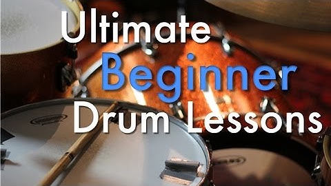 "Ultimate Beginner Drum Lessons" Is Available NOW!!!