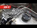 Howto install holleys easy level fuel sender