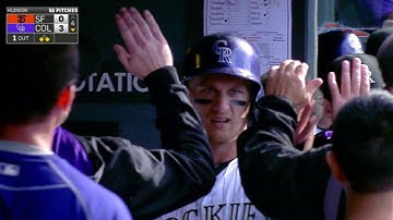 SF@COL: Descalso grounds an RBI single up the middle