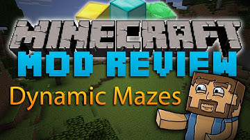 Minecraft Mod Review: Dynamic Mazes (1.1)