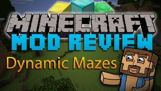 Minecraft Mod Review: Dynamic Mazes (1.1)
