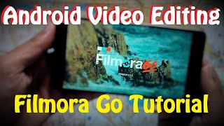Filmora Go Best Free Android Video Editing App I Edit Videos with FilmoraGo |Tutorial Urdu/Hindi screenshot 4