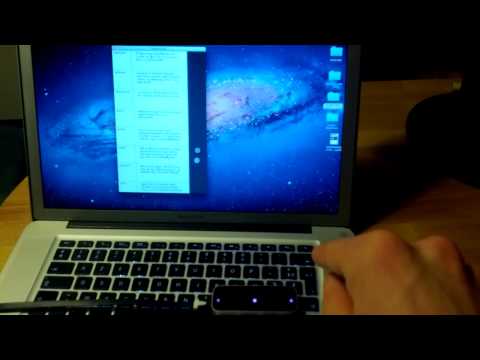 Leap motion custom scrollbar