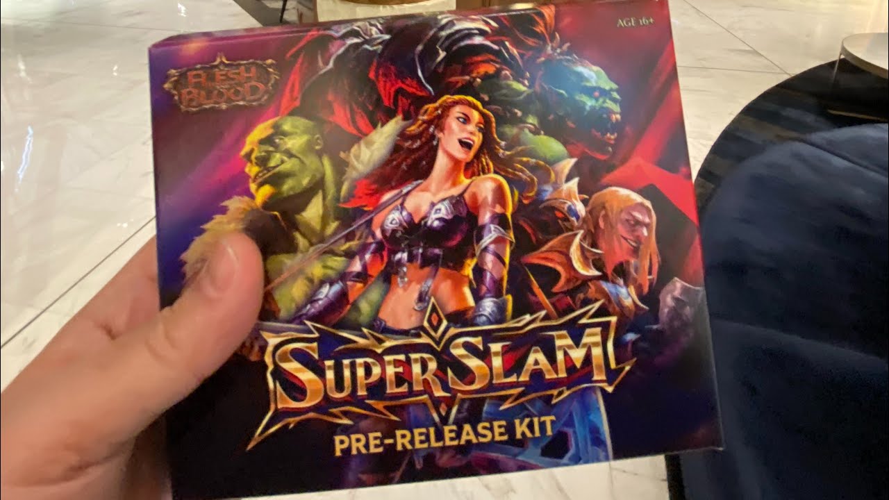 Fabtcg Super Slam Pre-Release Kit opening 