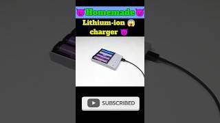 How to make Lithium-ion battery 18650 Charger 👿❤️🔥 #shortsfeed #trending #viralvideo