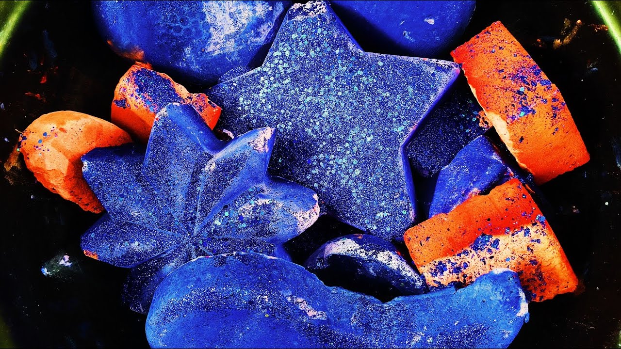 Holi Colour Mixed Soft Purple & Orange Homemade's for Holi Celebration • Happy Holi Everyone!! 🫟🎨🥳🪅