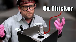 TIG Welding Thick to Thin Aluminum