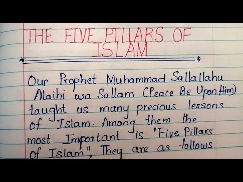 essay on five pillars of islam