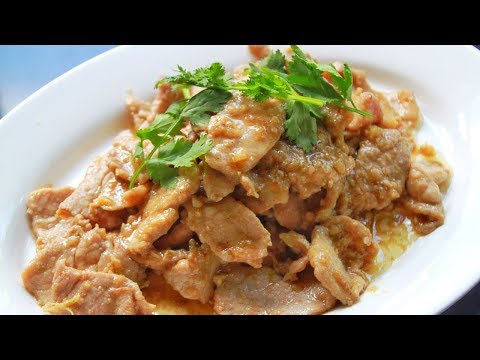 หมูกระเทียมพริกไทย เคล็ดลับความหอมอร่อย เมนูหมูทอด l กินได้อร่อยด้วย
