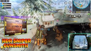 AR + Sniper (Ak117 & HDR) Full Gameplay | Best HDR Gunsmith CODM BR Gameplay