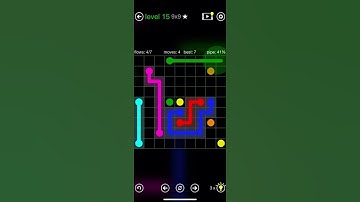 Flow Free - Intro - Bonus Pack - 9x9 hard- Level 15