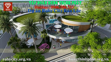 Dự án đất nền Ruby City Bảo Lộc mở bán ngày 15/01/2018