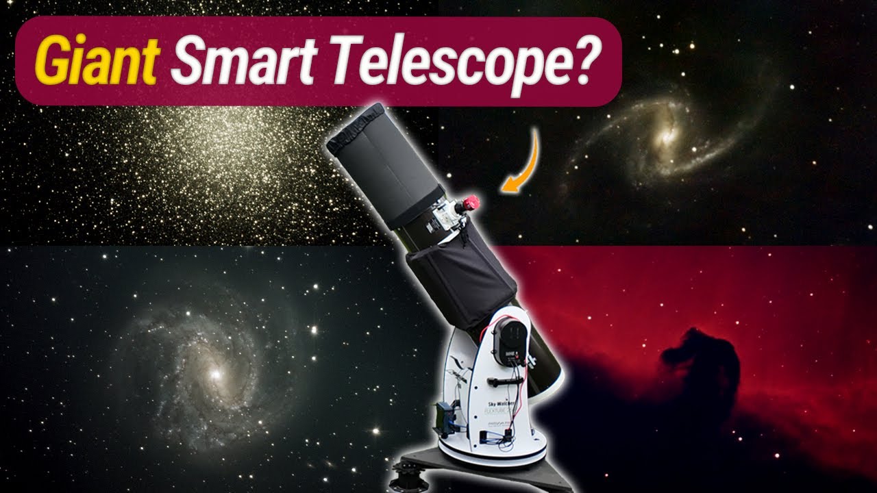 Turning Dobsonian into Giant Smart Telescope