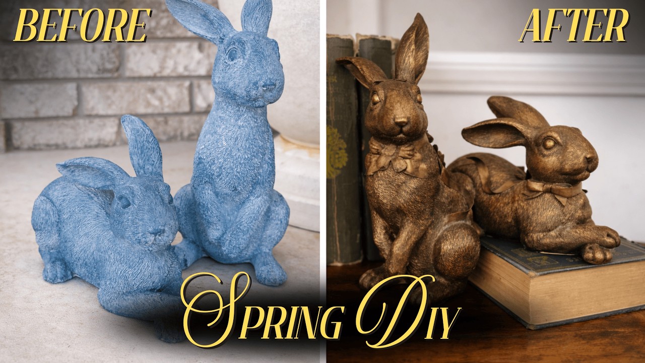 Декор на Пасху своими руками, который выглядит дорого | Винтажный весенний декор для дома своими ...