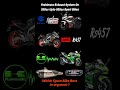 Yoshimura Sound On Best Bikes Upto 200 To 500cc Range 😱🔥 #rs200 #rs457 #shorts #ninja500 #exhaust