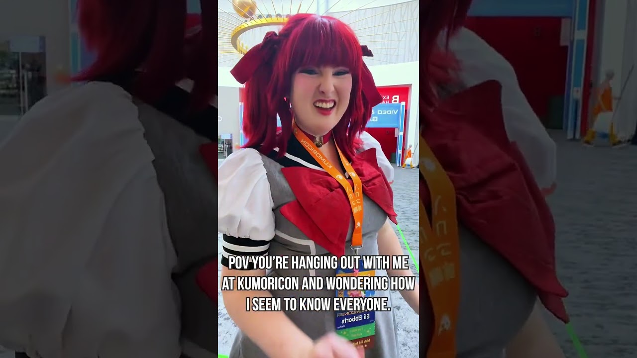 In the Clurb We All Fam🤷‍♀️#kumoricon2024 #animeconvention #cosplayer #animecosplayer #schooluniform