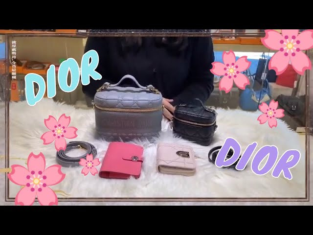 SMALL DIOR S5488 AND MICRO LADY DIOR VANITY CASE ...