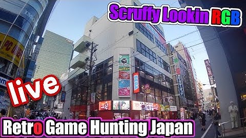 Live Retro Game Hunting Japan Akihabara ep. 1