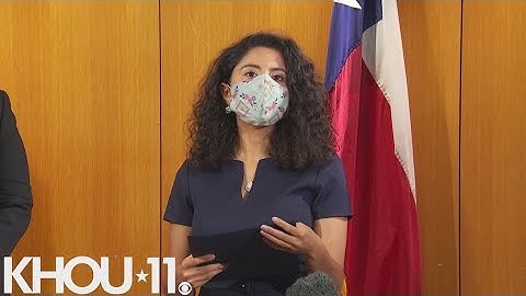 Harris County Judge Lina Hidalgo responds to election legislation being filed in Texas
