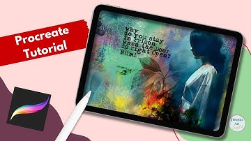 Procreate Tutorial: Mixed Media Layout