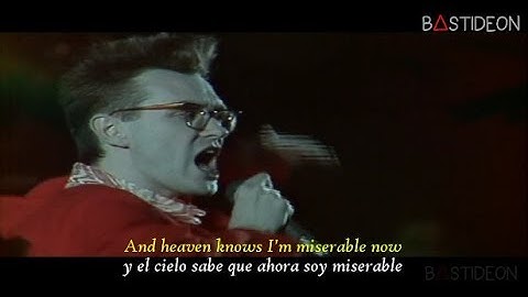 The Smiths - Heaven Knows I