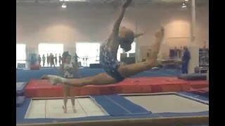 Madison Raesly - Patton Gymnastics Switch Leap Ring on Beam
