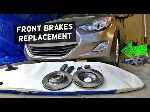 HOW TO REPLACE FRONT BRAKE PADS AND ROTORS