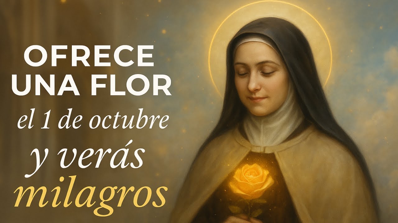 El 1 De Octubre, Día De Santa Teresita, Ofrécele Una Flor Y Serás Bendecido Con Milagros
