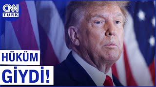 Son Daki̇ka! 🚨 | Donald Trump Hüküm Giydi! Hapse Mi Girecek?