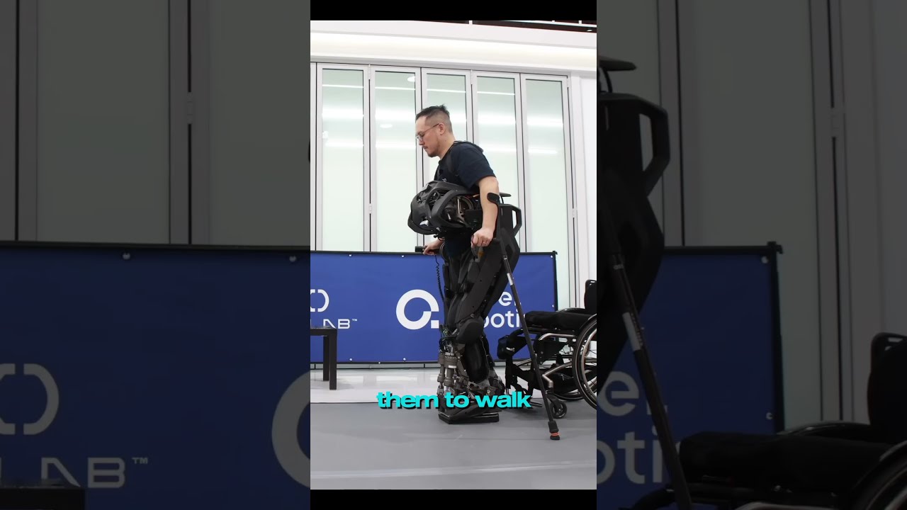Robot Exoskeleton Suit For Wheelchair Users