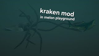 Kraken mod in melon playground screenshot 2
