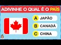 Jogos Com BANDEIRAS Para Desafiar os Seus Conhecimentos 🇧🇷🇺🇸🇺🇾#IncrivelMenteCuriosa