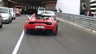 During top marques monaco 2015 i have seen 5 different ferrari 458
speciale aperta's. in this video you see two of them and both some
novitec upgrades. ...