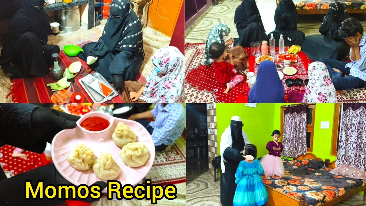 Hyderabadi Mom Cooked Momos In Idli Cooker | Iftar Special Recipe | Hyderabadi Ammi And Kids Vlog