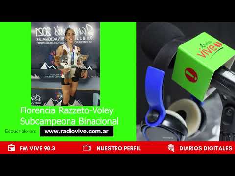 Entrevista a Florencia Razzeto , subcampeona Binacional de Voley