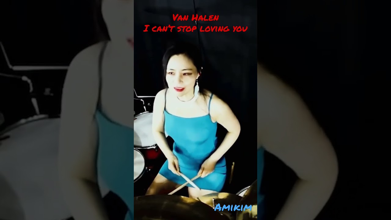 Van Halen - I can’t stop loving you #drumcover #amikim #artisanturkcymbals