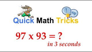 Multiply any two 2 digit numbers in 3 seconds.