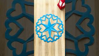 DIY Paper Cutting Art #shortsviral #craft #easypapercraft