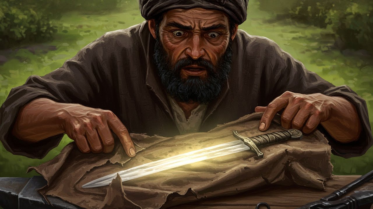 #قصة_الحداد والسيف المسحور وما جرى له مع بناته