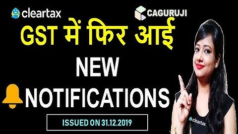 NEW GST UPDATE|2020 NEW GST NOTIFICATIONS - RCM ON RENTING & SVLDRS DATE EXTENDED|#NEWGSTUPDATES