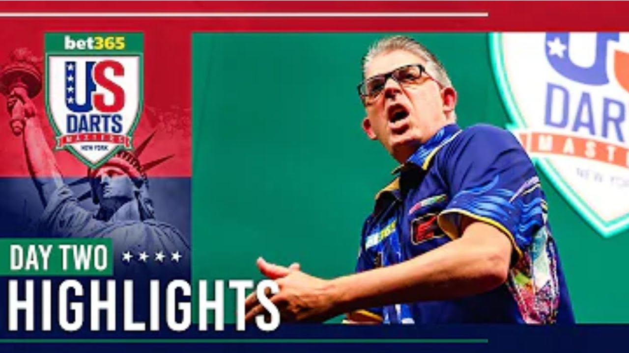 KING OF NYC 👑 Day Two Highlights 2023 Bet365 US Darts Masters