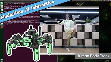 JetHexa MediaPipe AI Interaction
