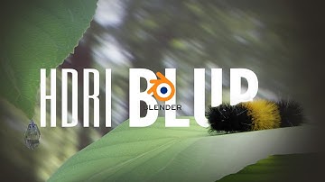 Blender HDRI BLUR Tutorial