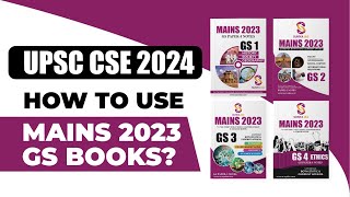 UPSC CSE MAINS 2024 - How to use MAINS GS BOOKS? | Sunya IAS