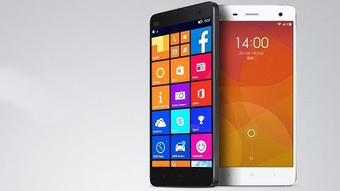 Xiamoi Mi 4 running Windows 10 Mobile Build 10240